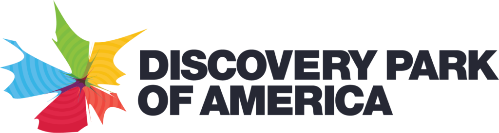 Discovery Park of America logo.