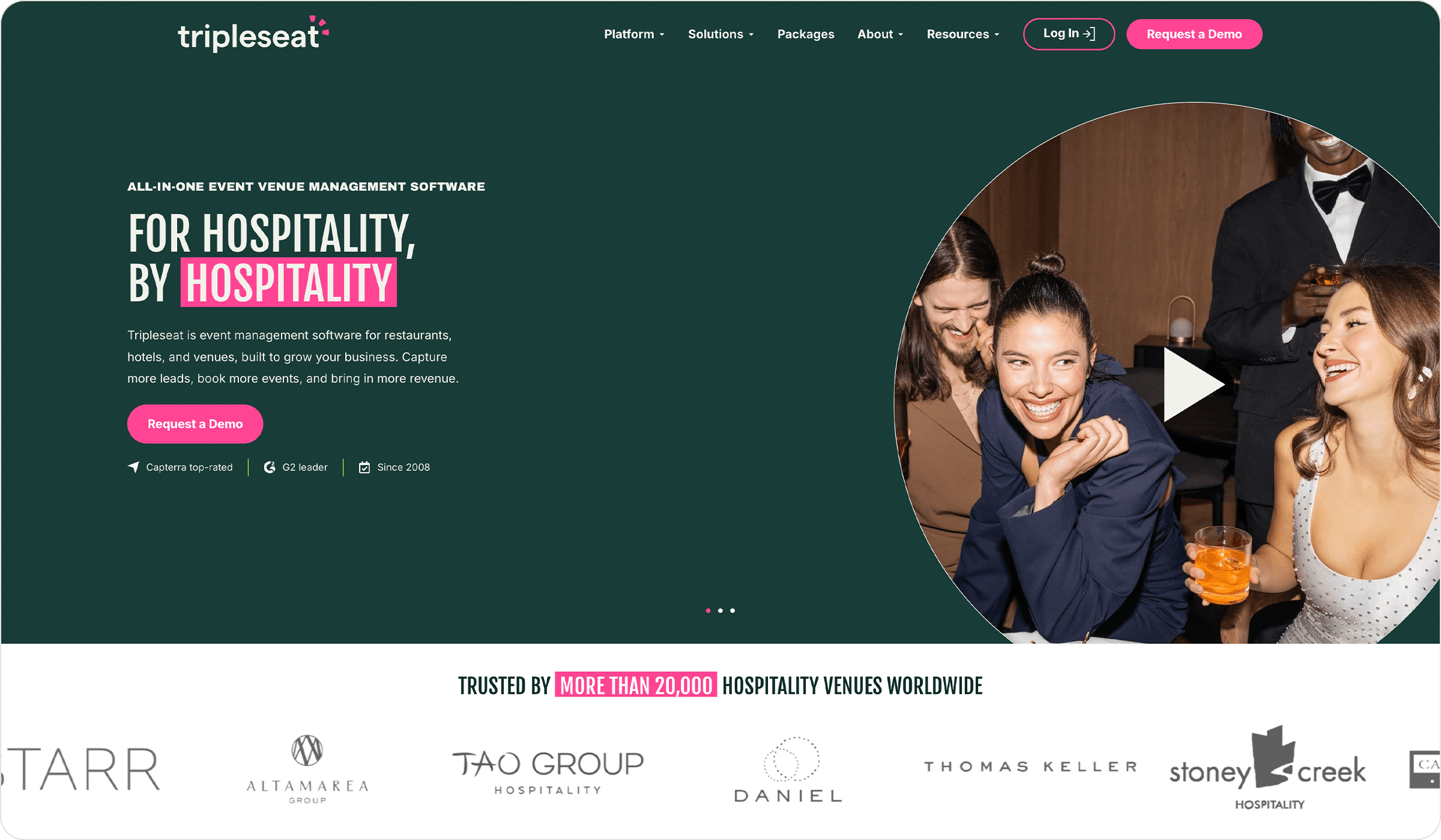 Tripleseat's homepage